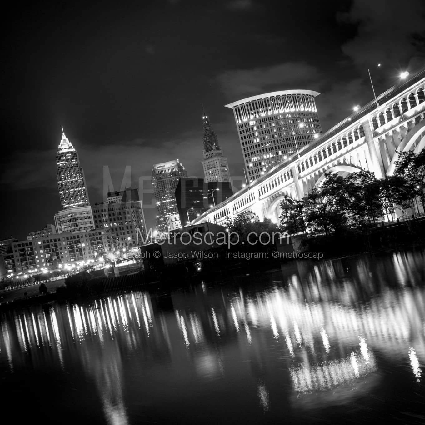 Cleveland Black & White Landscape Photography