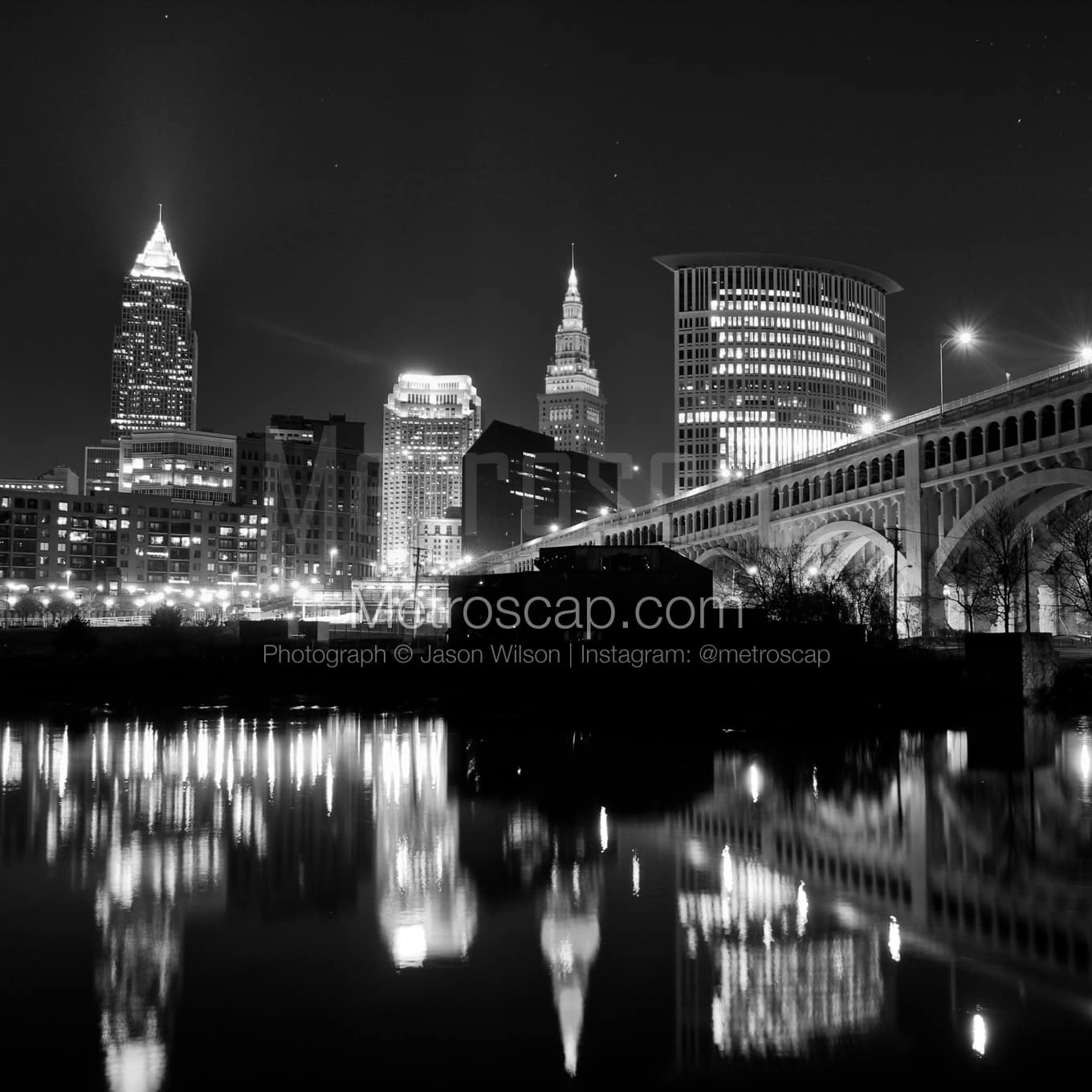 Cleveland Black & White Landscape Photography