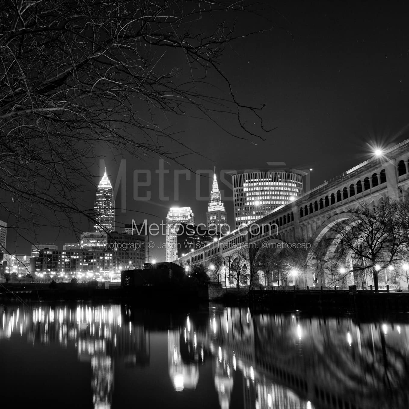 Cleveland Black & White Landscape Photography