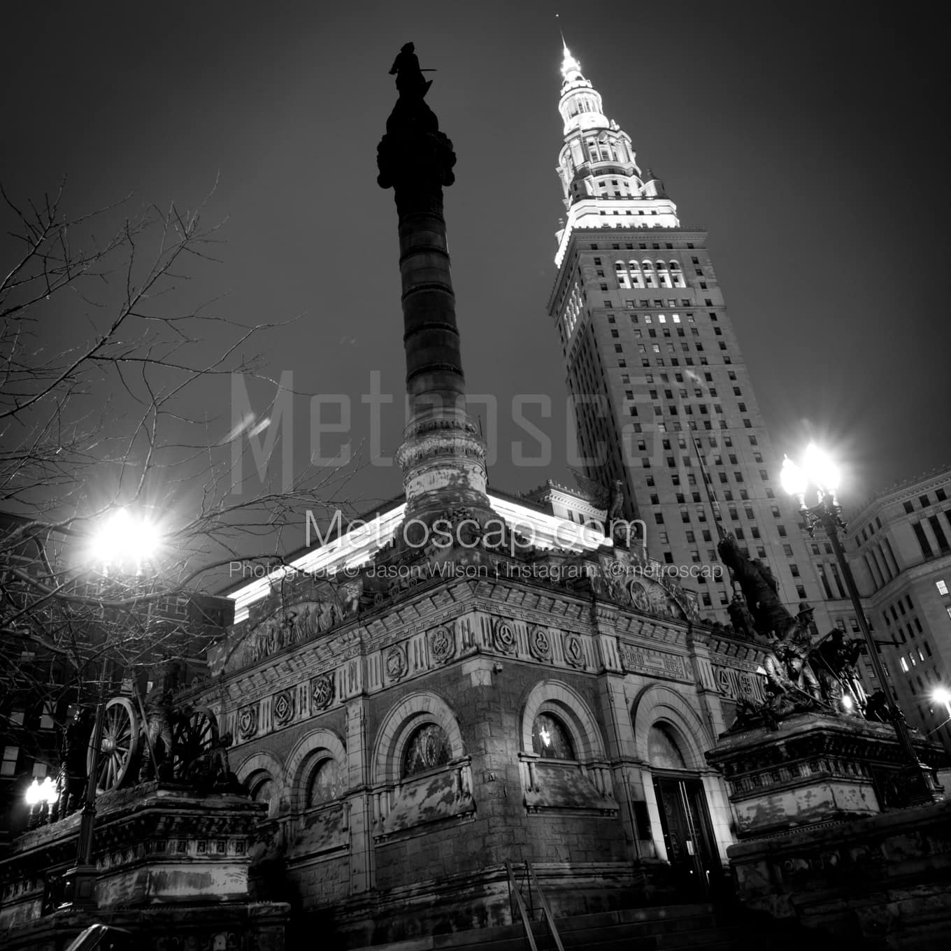 Cleveland Black & White Landscape Photography