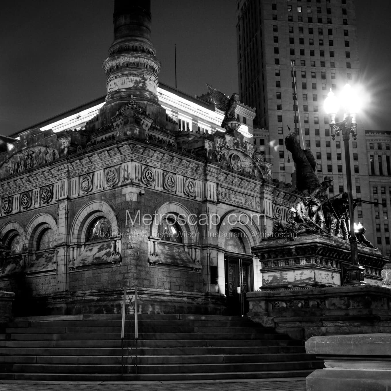 Cleveland Black & White Landscape Photography