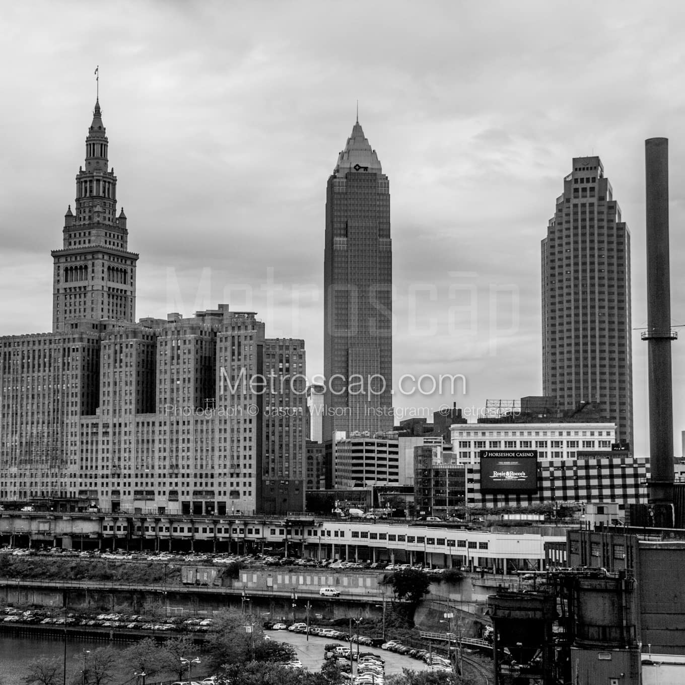 Cleveland Black & White Landscape Photography