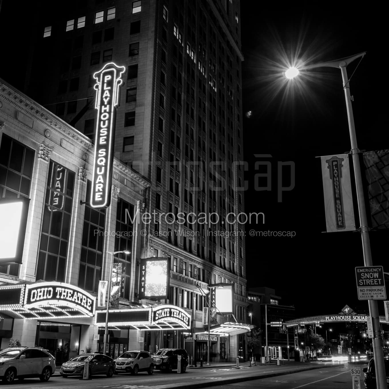 Cleveland Black & White Landscape Photography