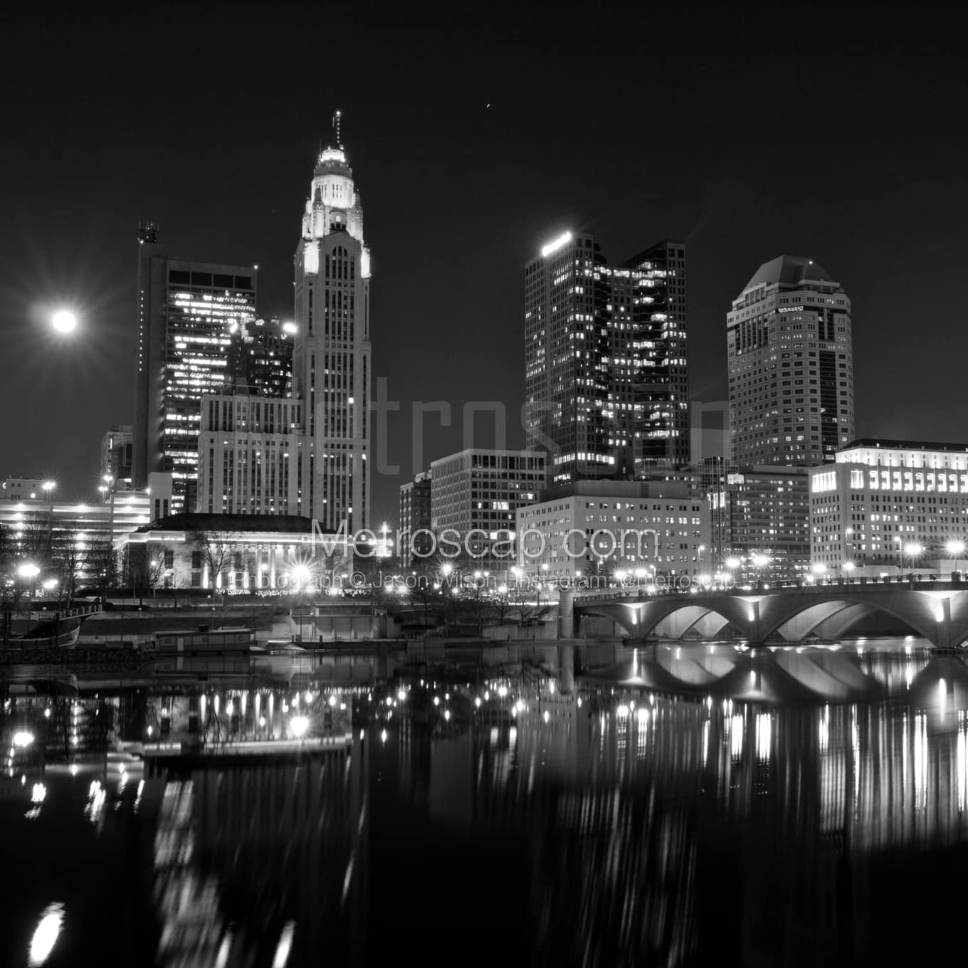 Columbus Black & White Landscape Photography