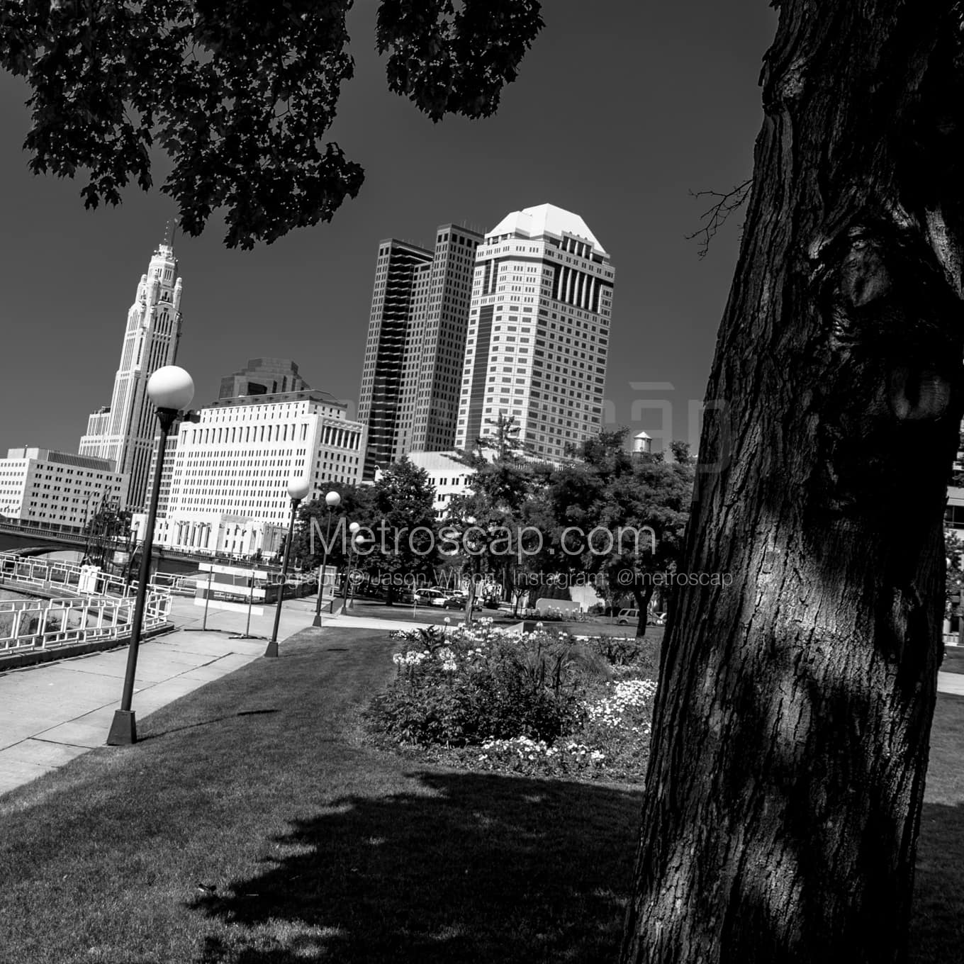 Columbus Black & White Landscape Photography