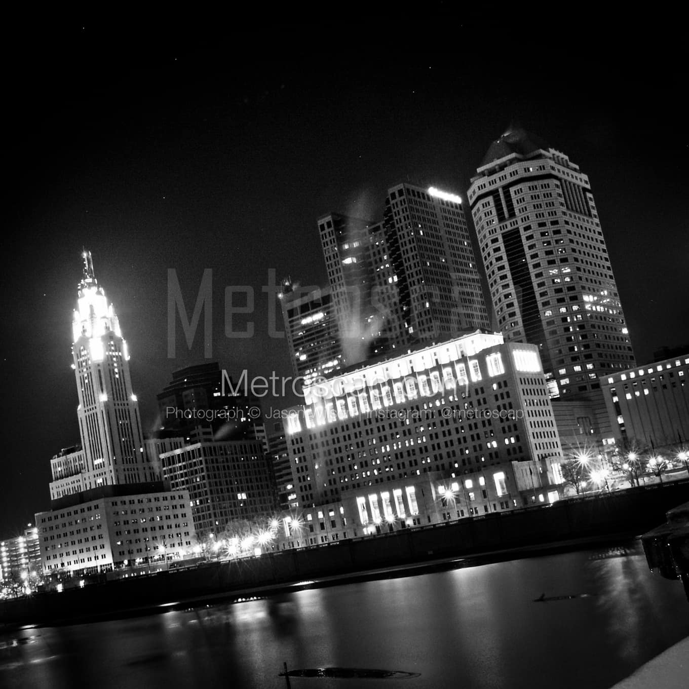 Columbus Black & White Landscape Photography