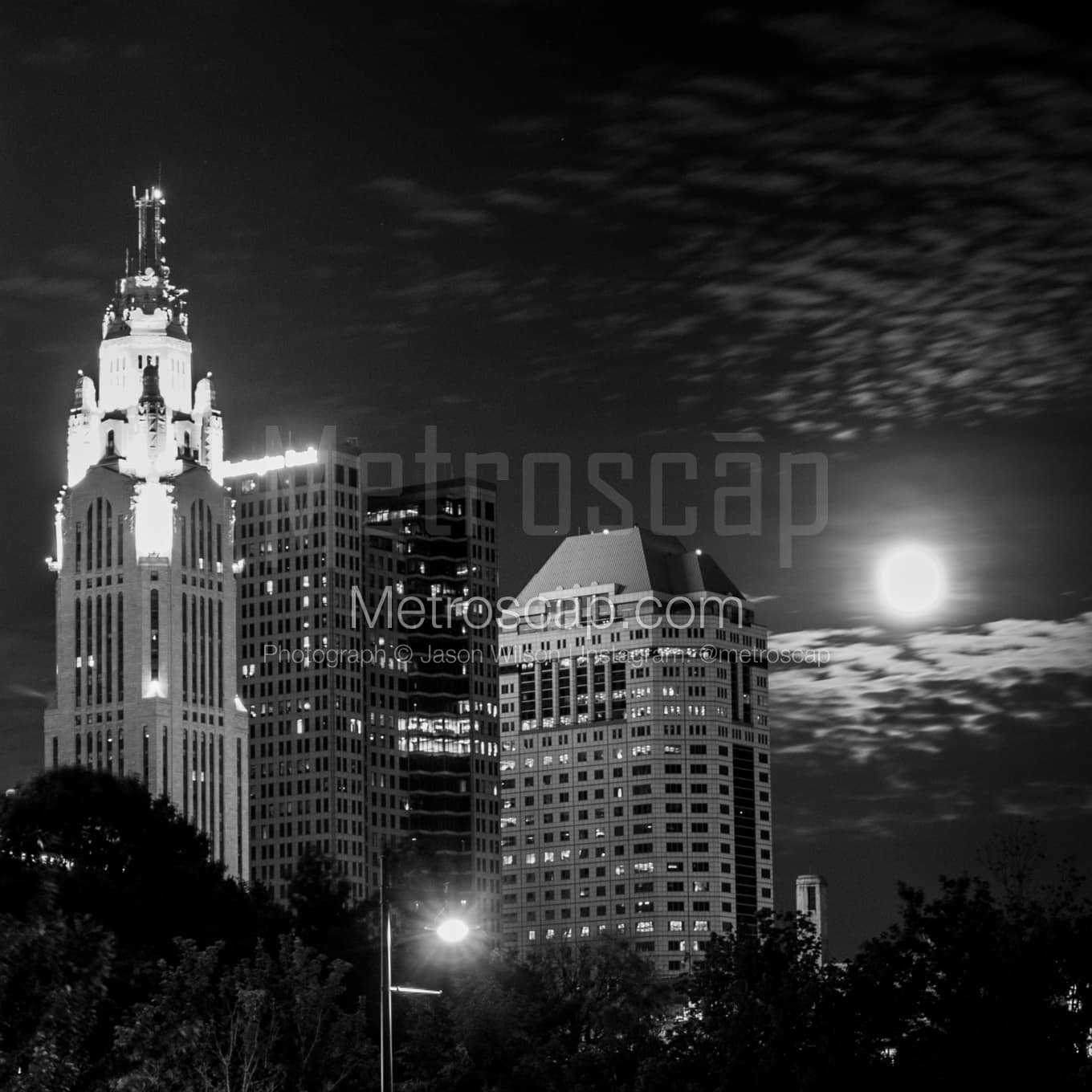 Columbus Black & White Landscape Photography