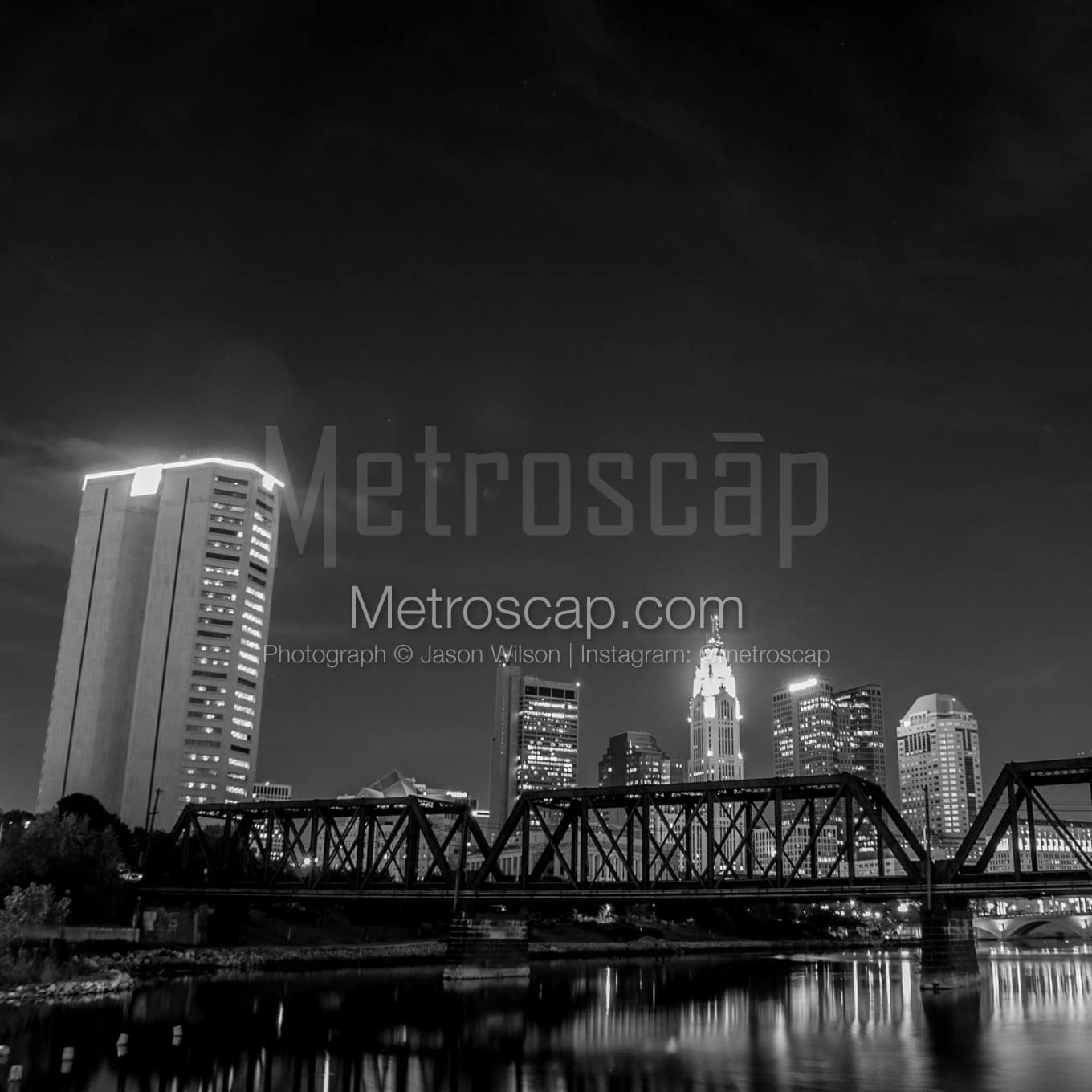 Columbus Black & White Landscape Photography