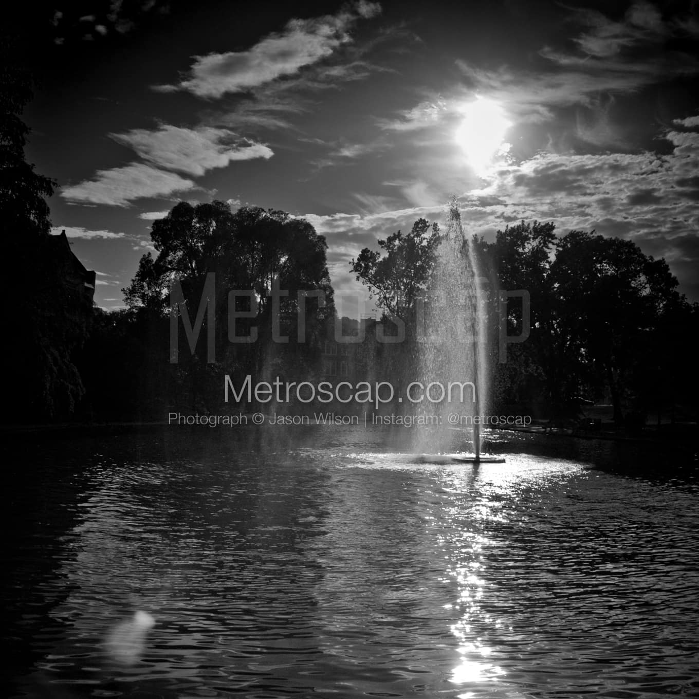 Columbus Black & White Landscape Photography