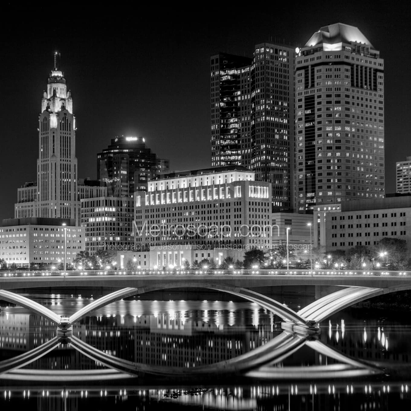 Columbus Black & White Landscape Photography