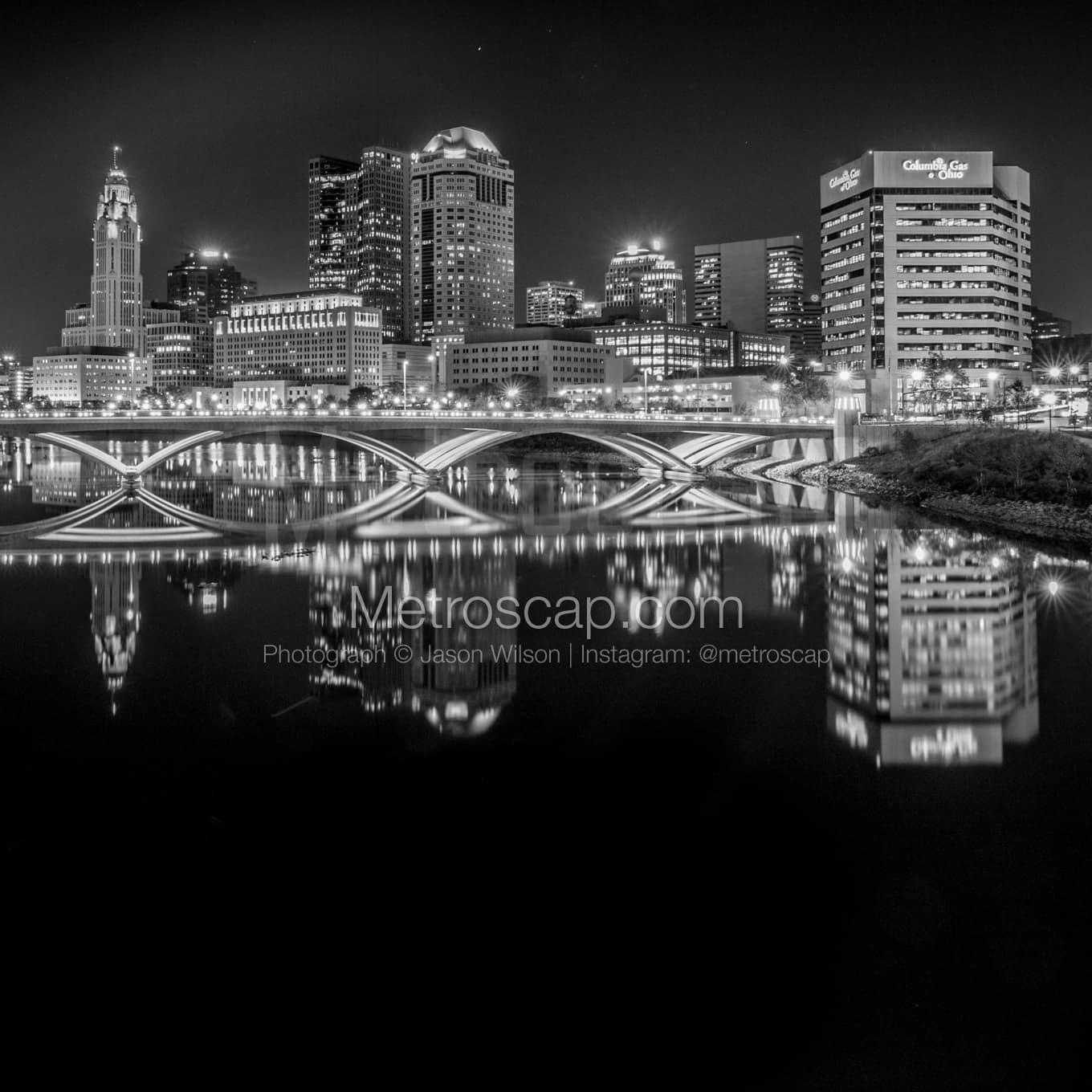 Columbus Black & White Landscape Photography