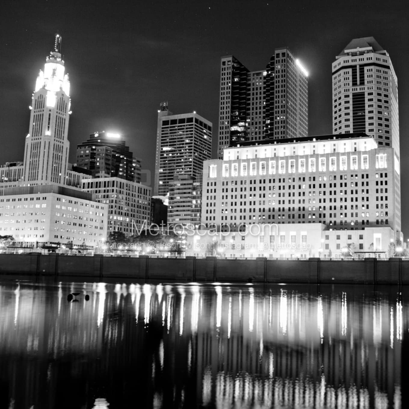 Columbus Black & White Landscape Photography