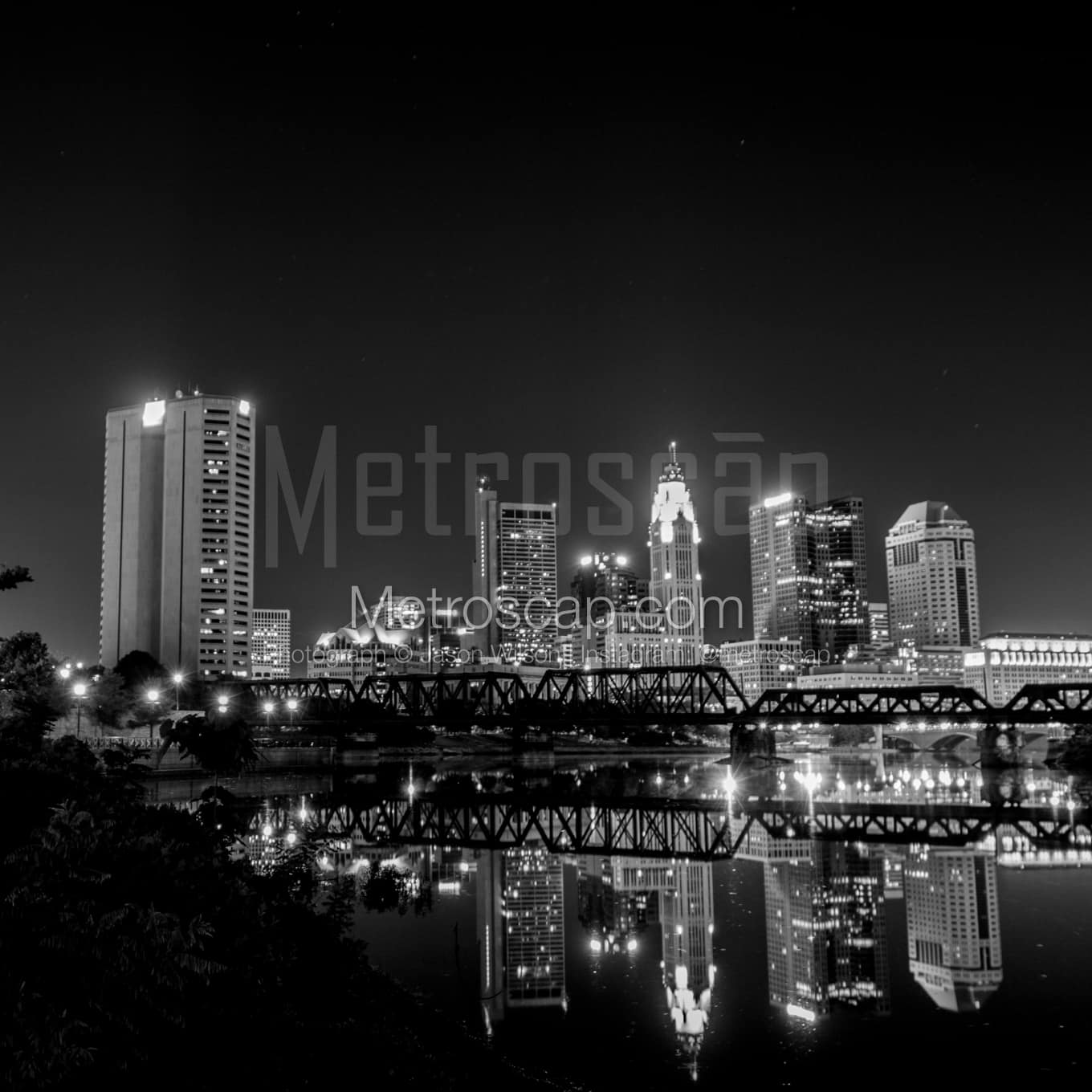 Columbus Black & White Landscape Photography