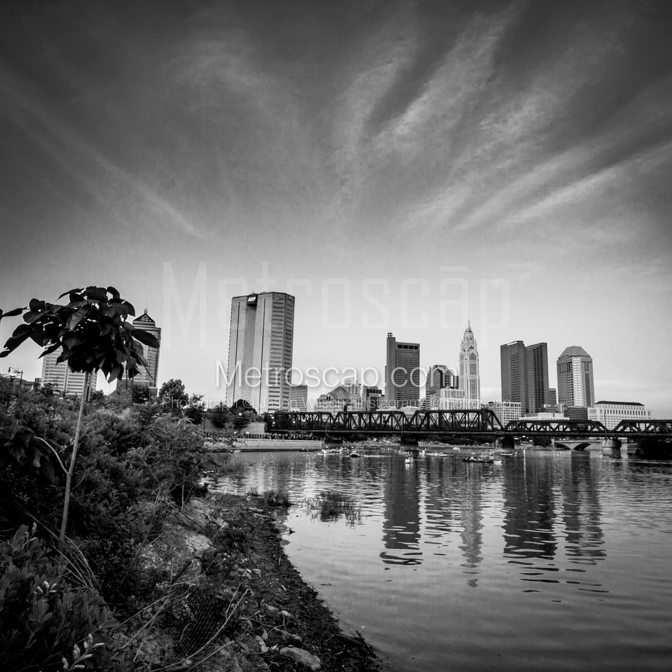 Columbus Black & White Landscape Photography