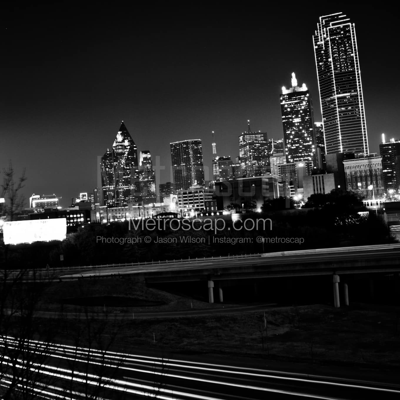 Dallas Black & White Landscape Photography