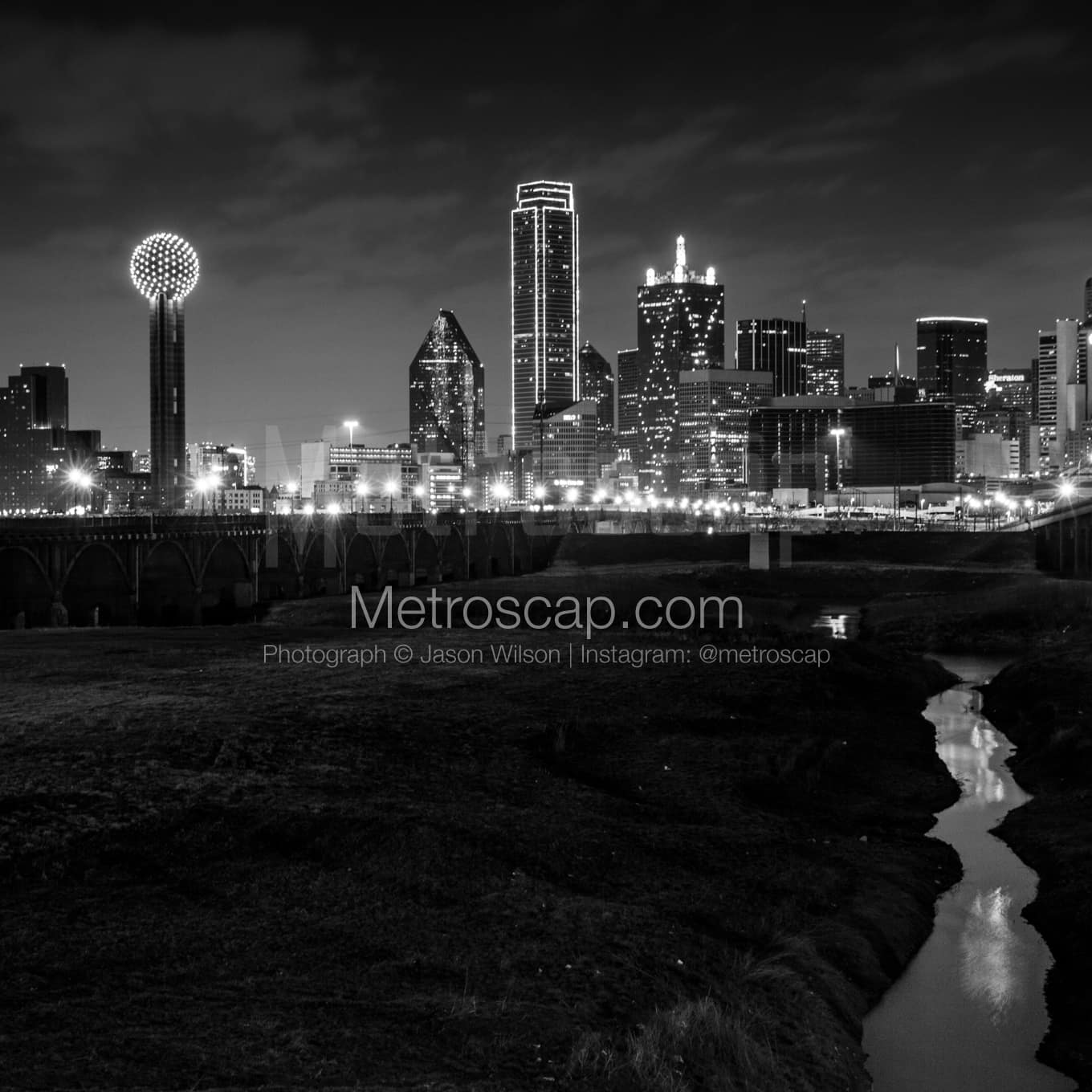 Dallas Black & White Landscape Photography