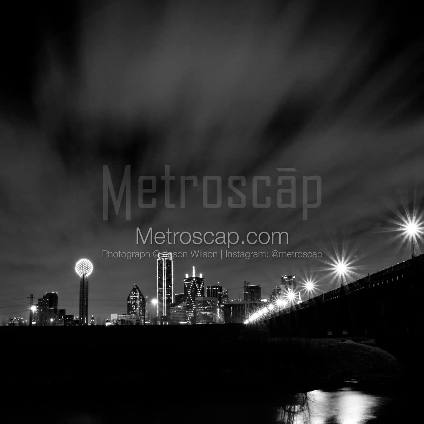 Dallas Black & White Landscape Photography