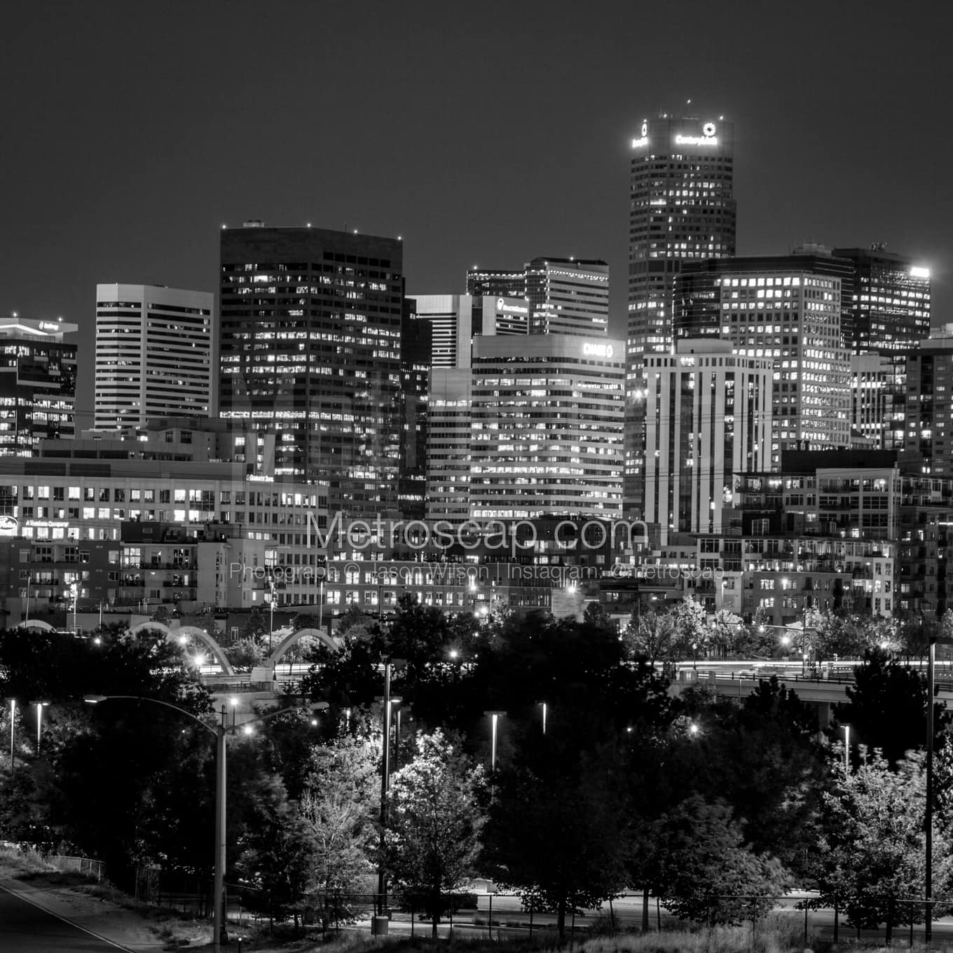 Denver Black & White Landscape Photography