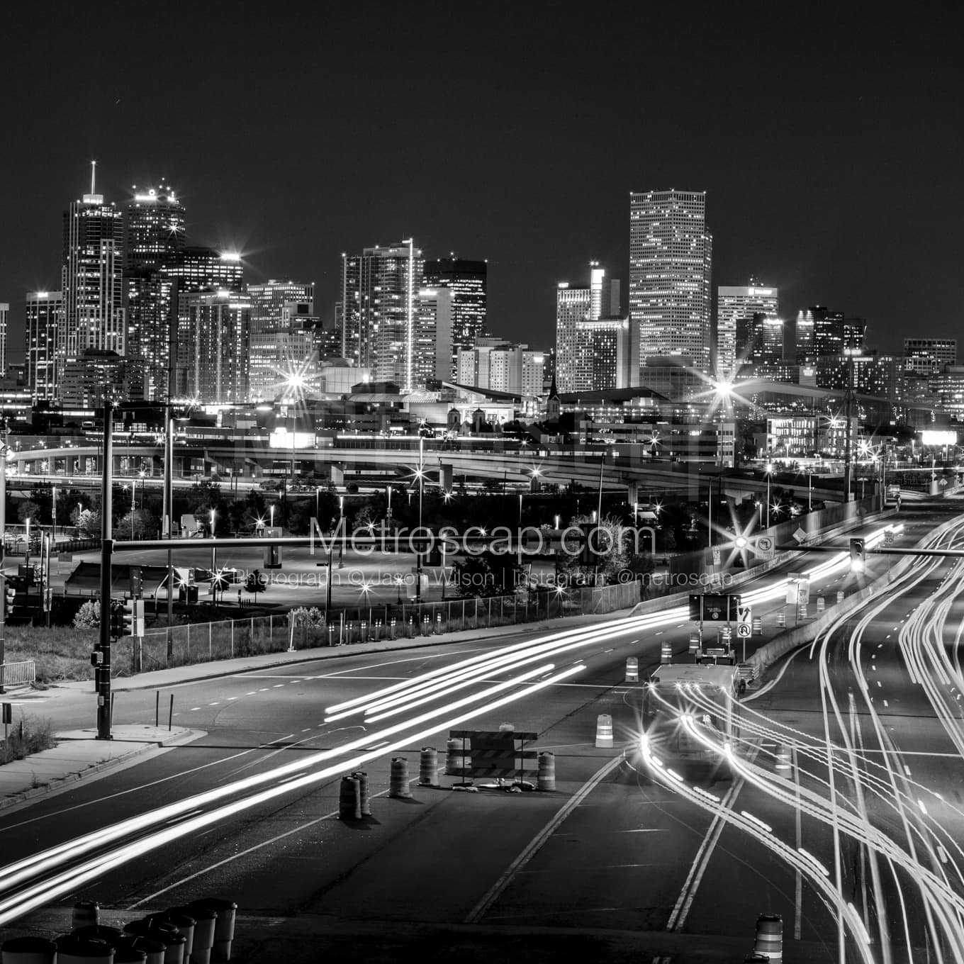 Denver Black & White Landscape Photography