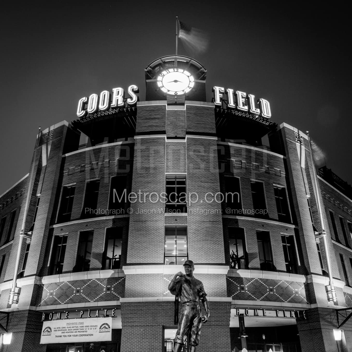 Denver Black & White Landscape Photography