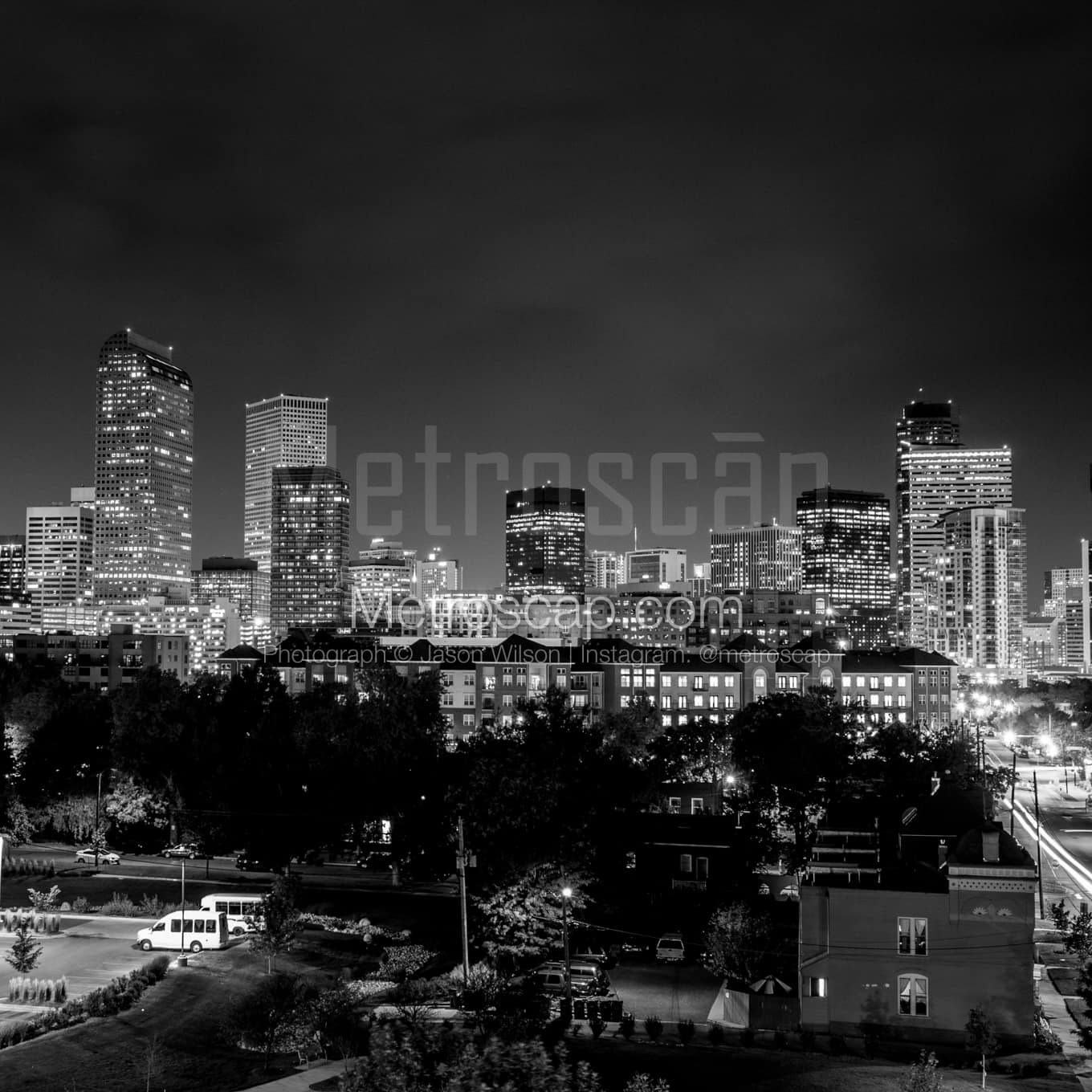 Denver Black & White Landscape Photography