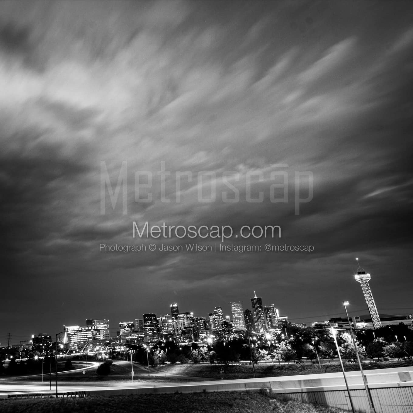 Denver Black & White Landscape Photography