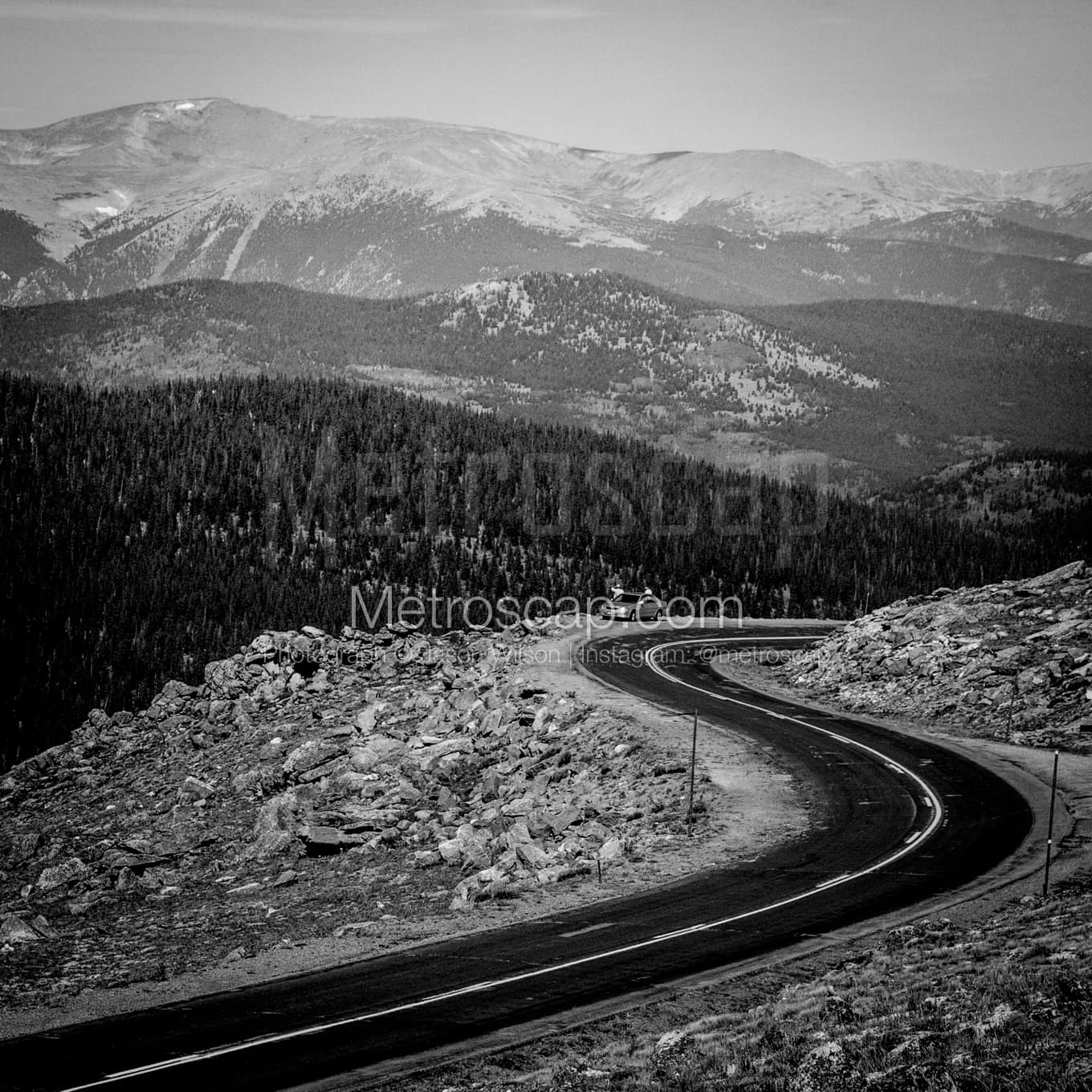 Denver Black & White Landscape Photography