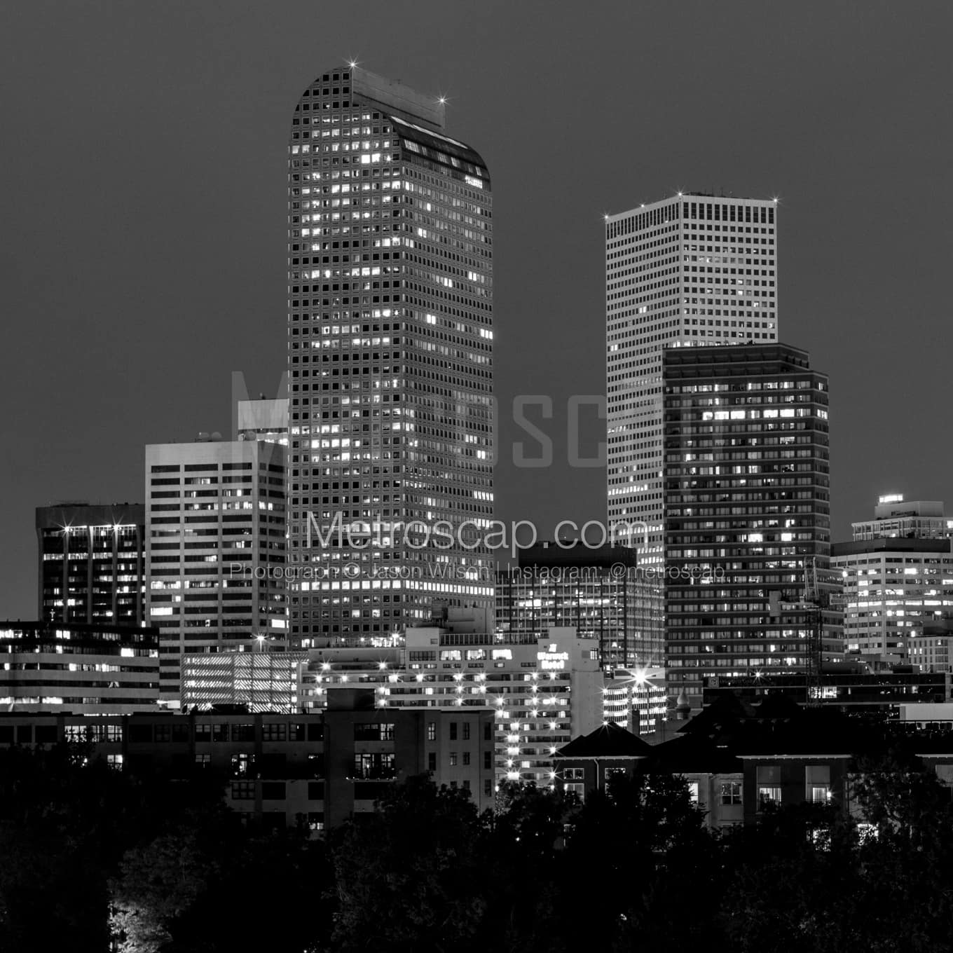 Denver Black & White Landscape Photography