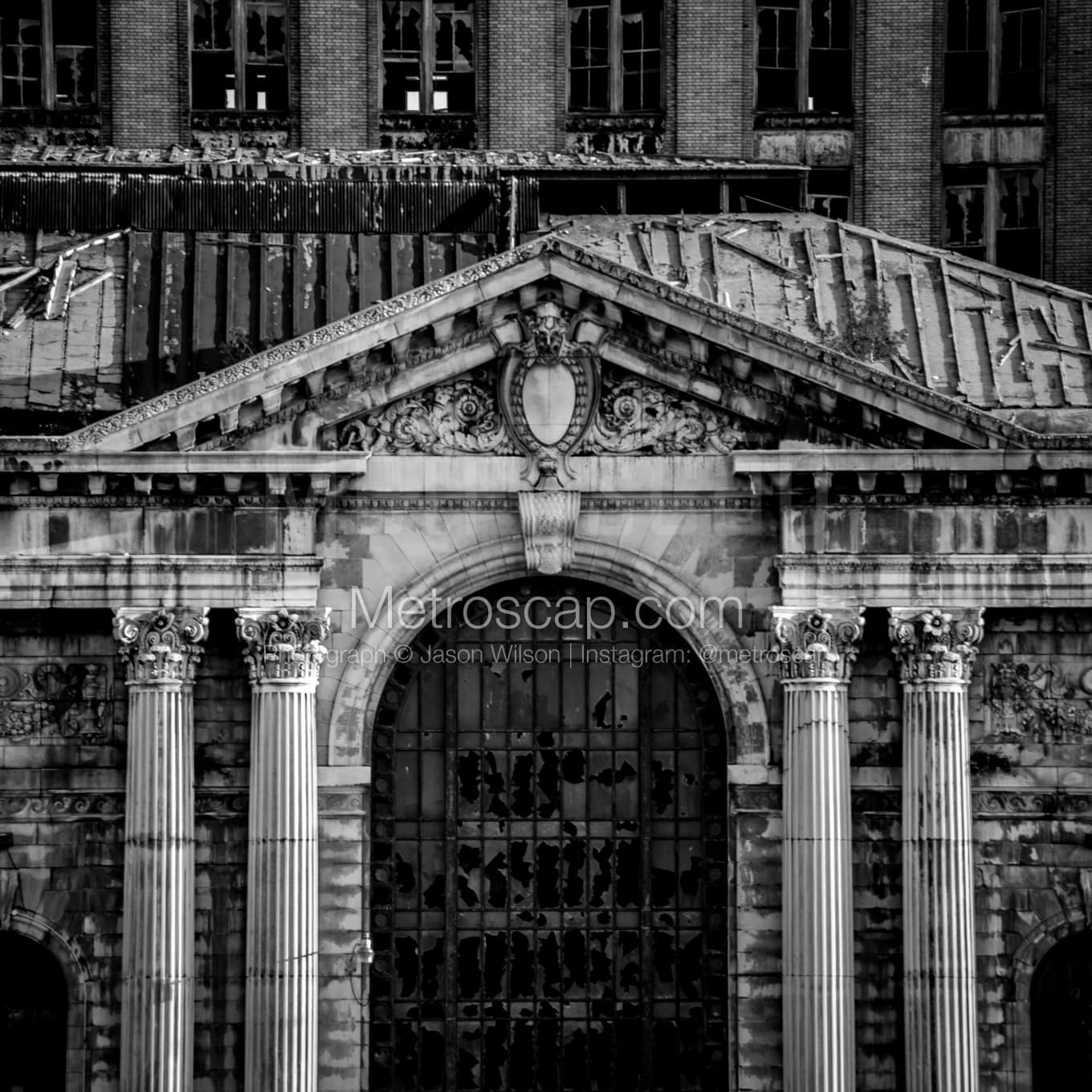 Detroit Black & White Landscape Photography