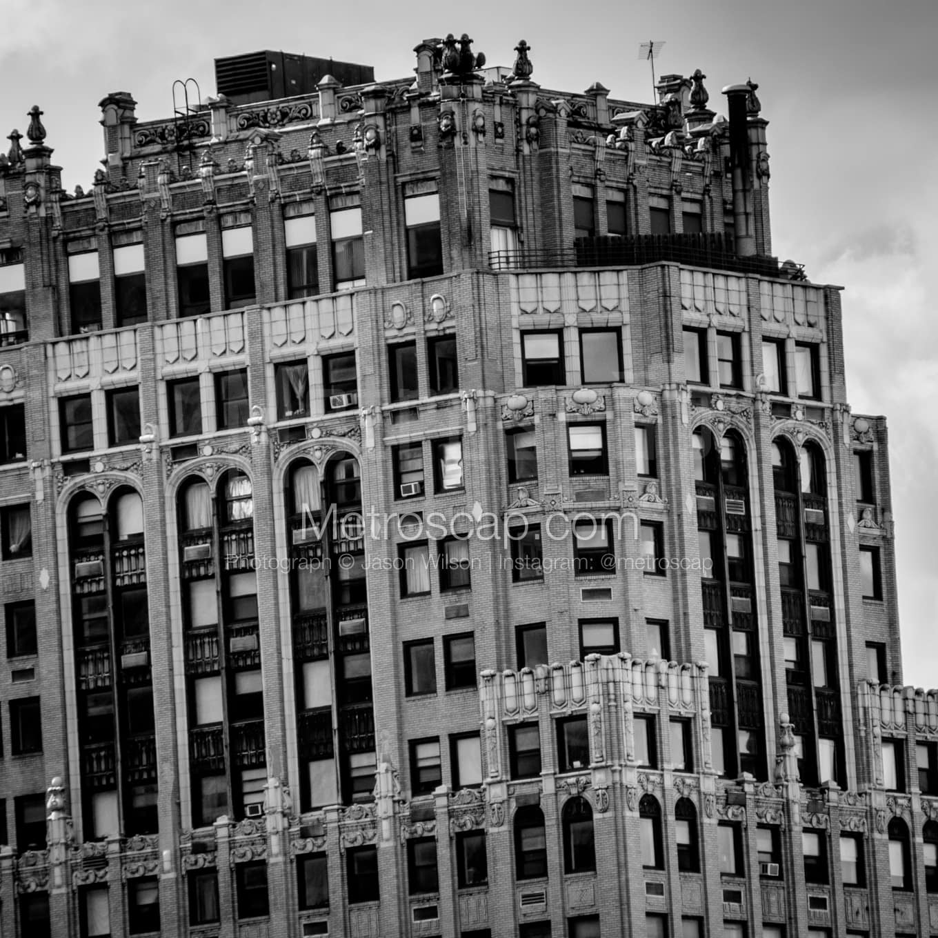 Detroit Black & White Landscape Photography