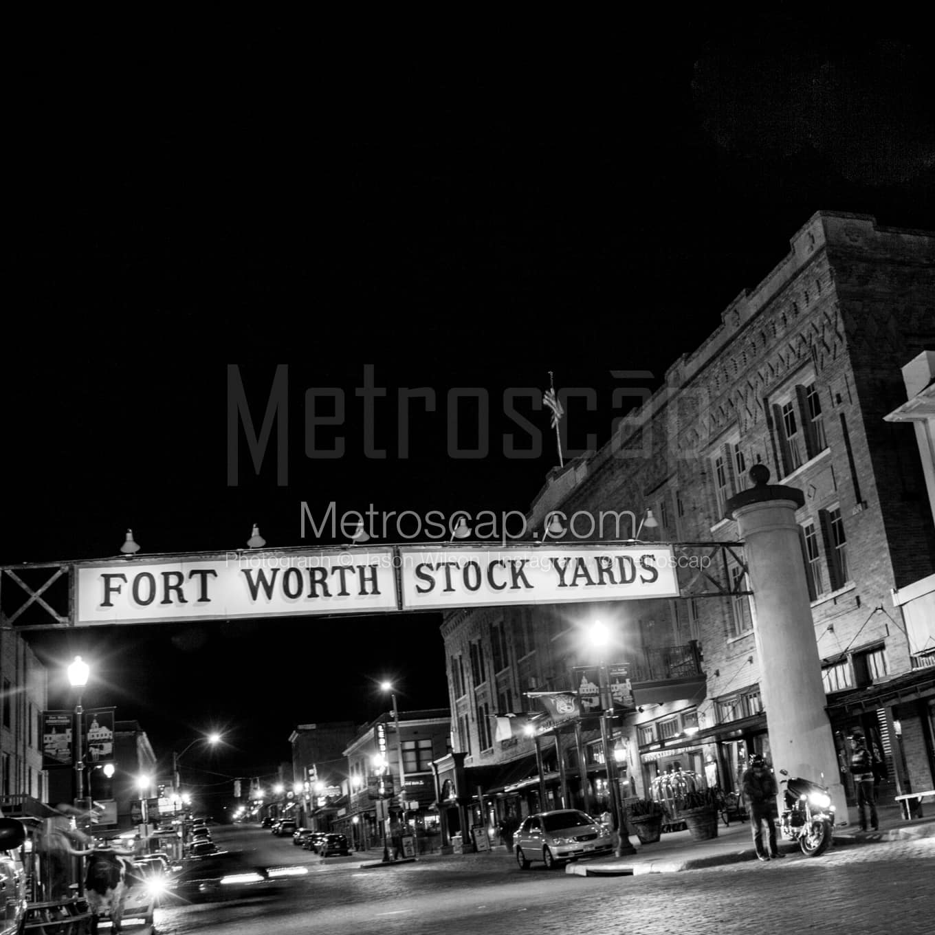 Fort Worth Black & White Landscape Photography
