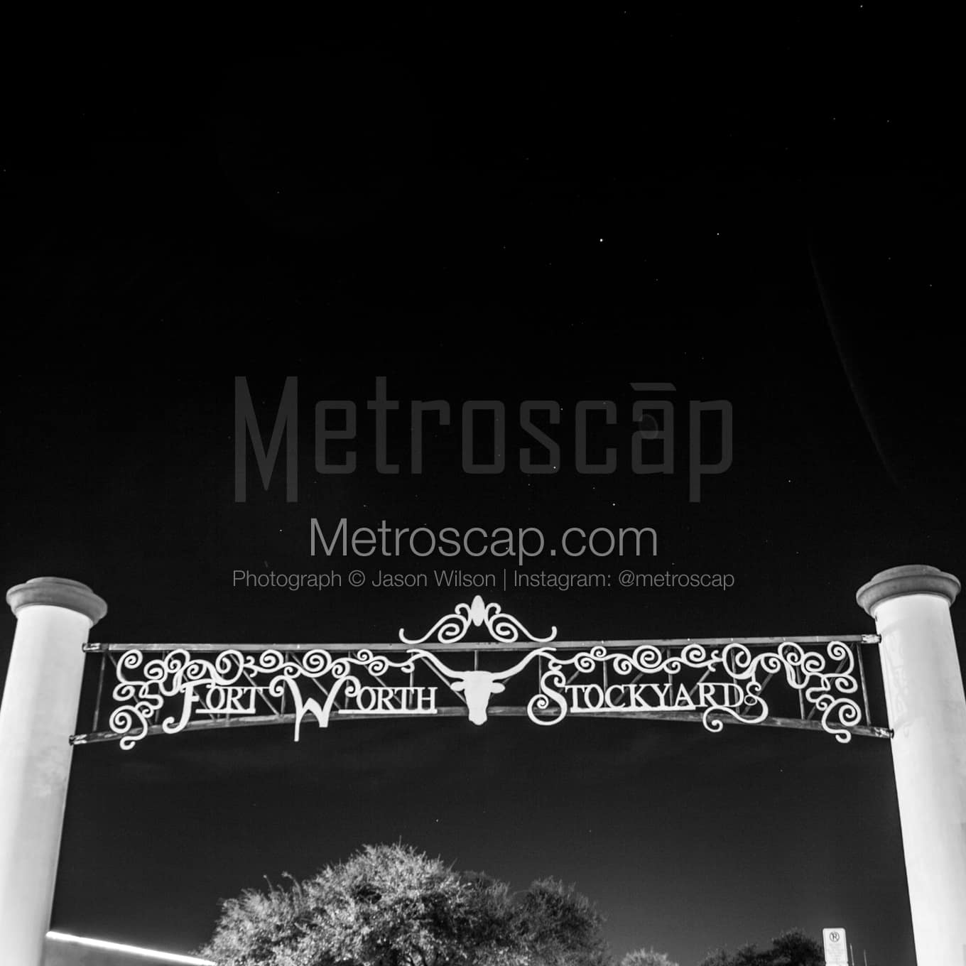 Fort Worth Black & White Landscape Photography