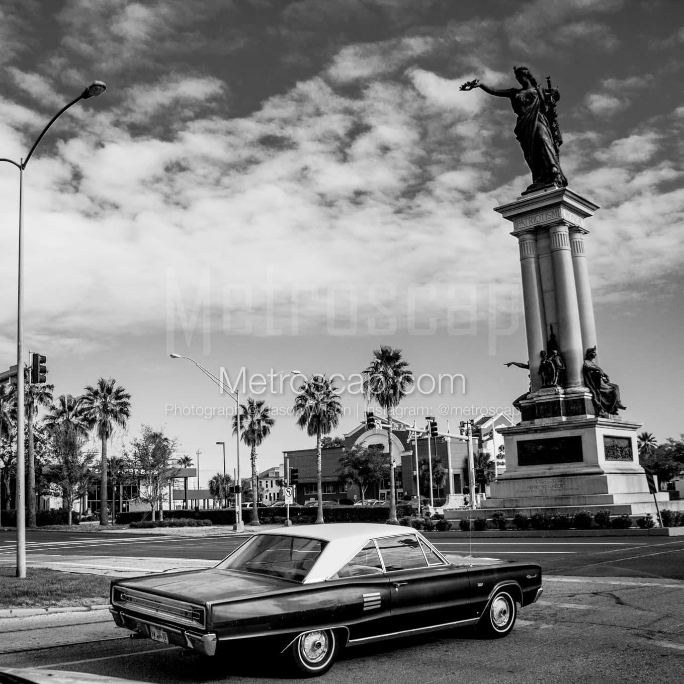 Galveston Black & White Landscape Photography