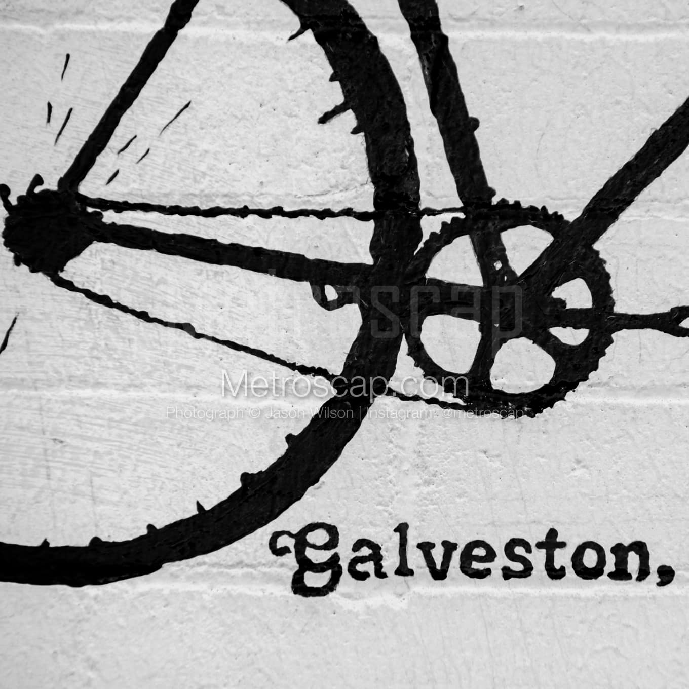 Galveston Black & White Landscape Photography