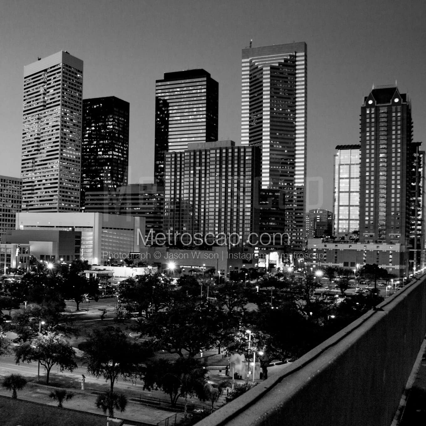 Houston Black & White Landscape Photography