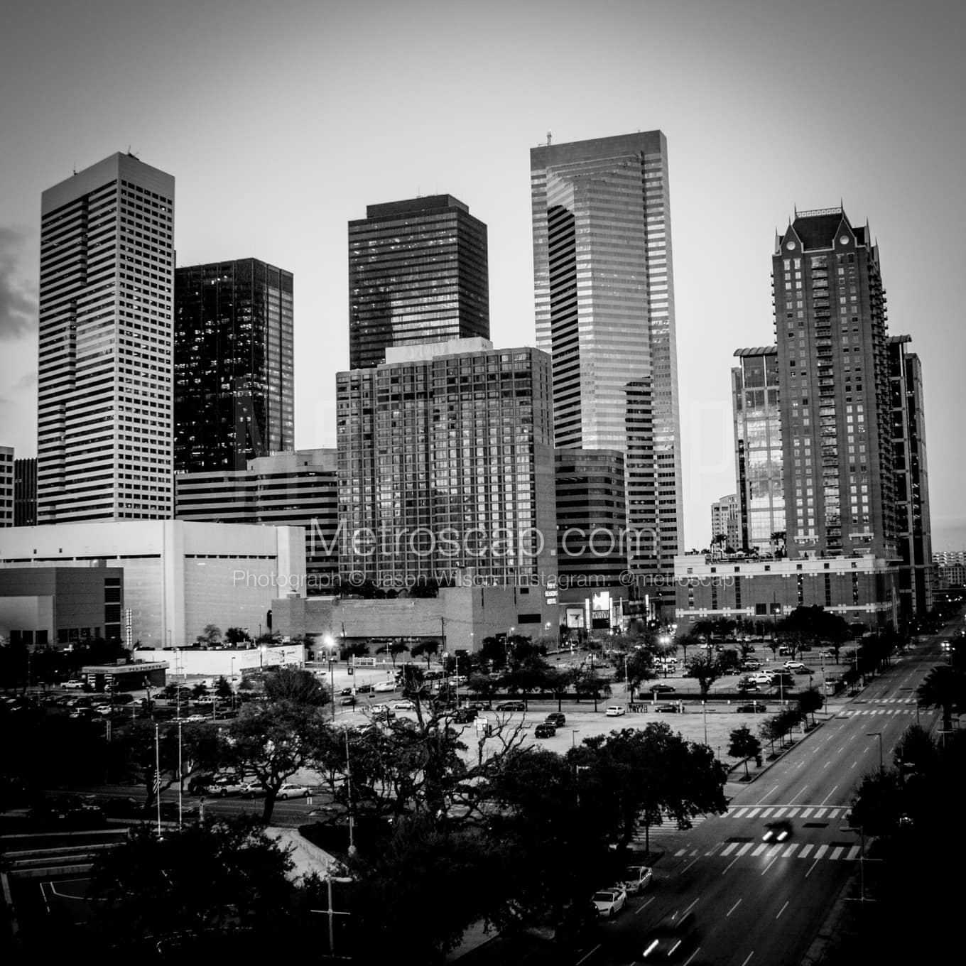 Houston Black & White Landscape Photography