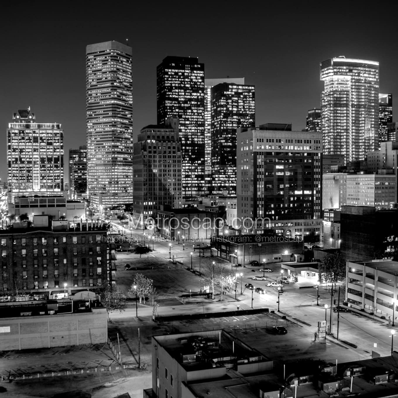 Houston Black & White Landscape Photography