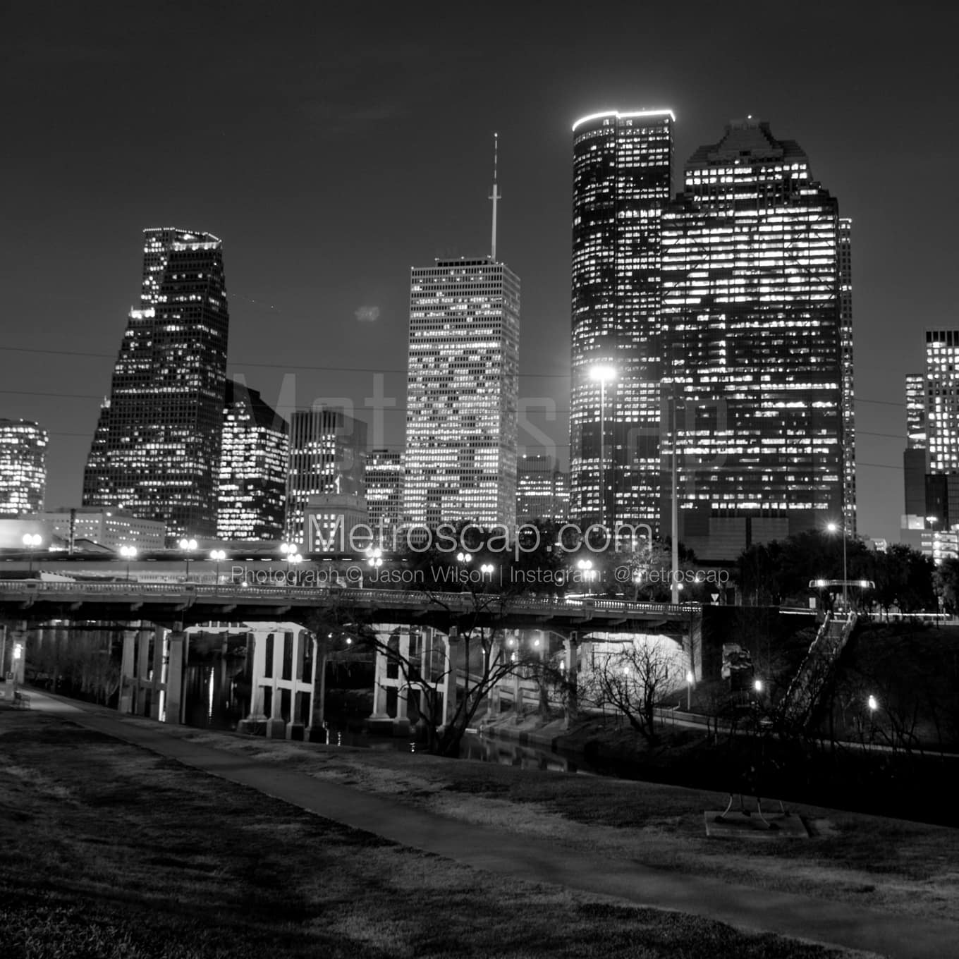 Houston Black & White Landscape Photography