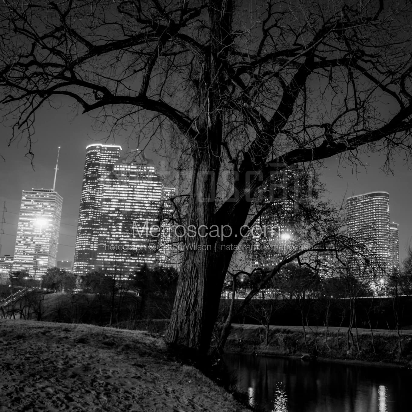 Houston Black & White Landscape Photography