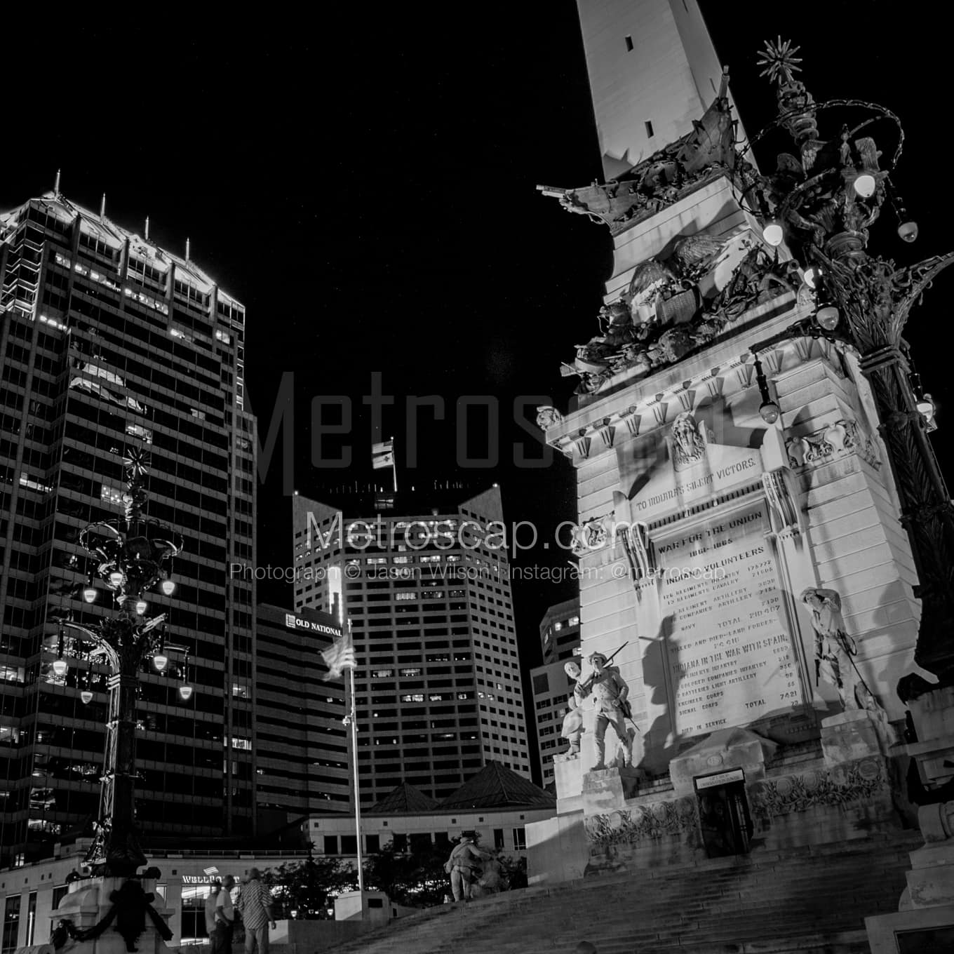 Indianapolis Black & White Landscape Photography