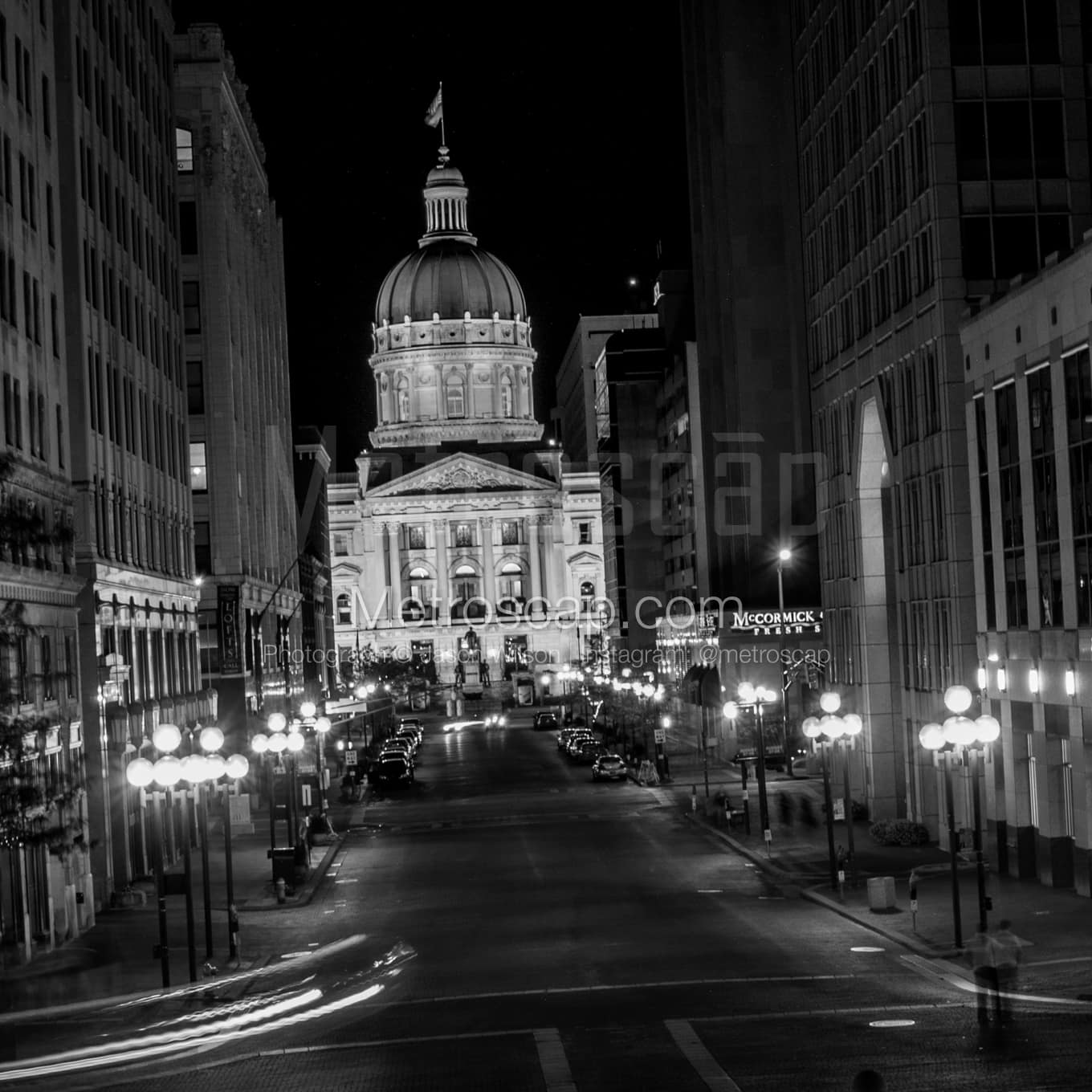 Indianapolis Black & White Landscape Photography