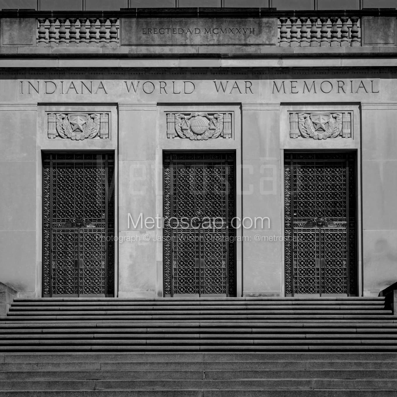 Indianapolis Black & White Landscape Photography