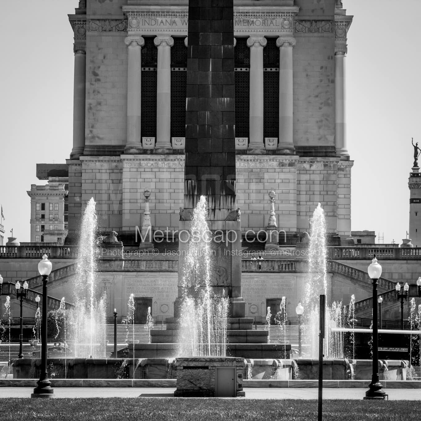 Indianapolis Black & White Landscape Photography