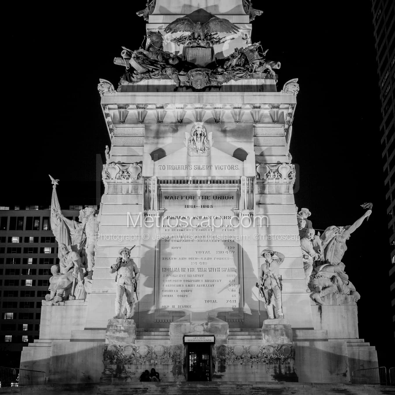 Indianapolis Black & White Landscape Photography