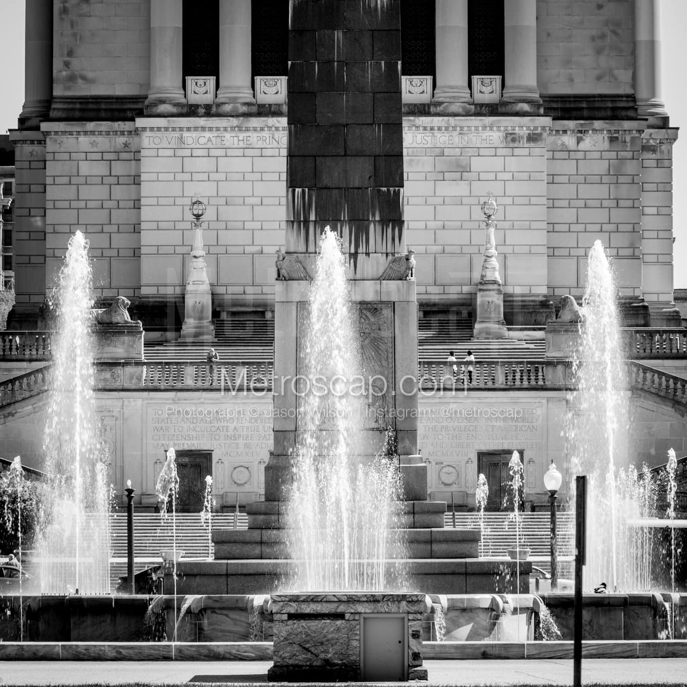 Indianapolis Black & White Landscape Photography