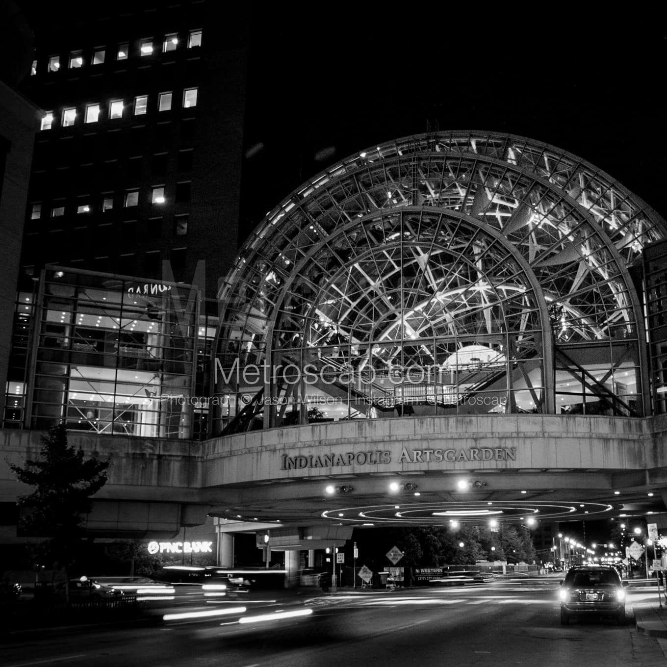 Indianapolis Black & White Landscape Photography