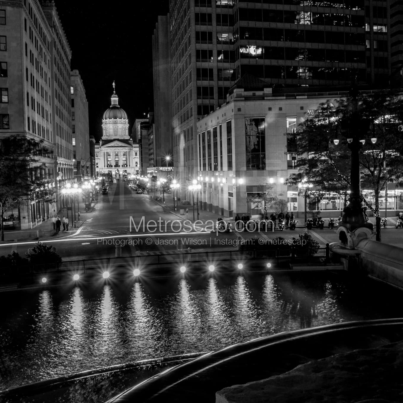 Indianapolis Black & White Landscape Photography