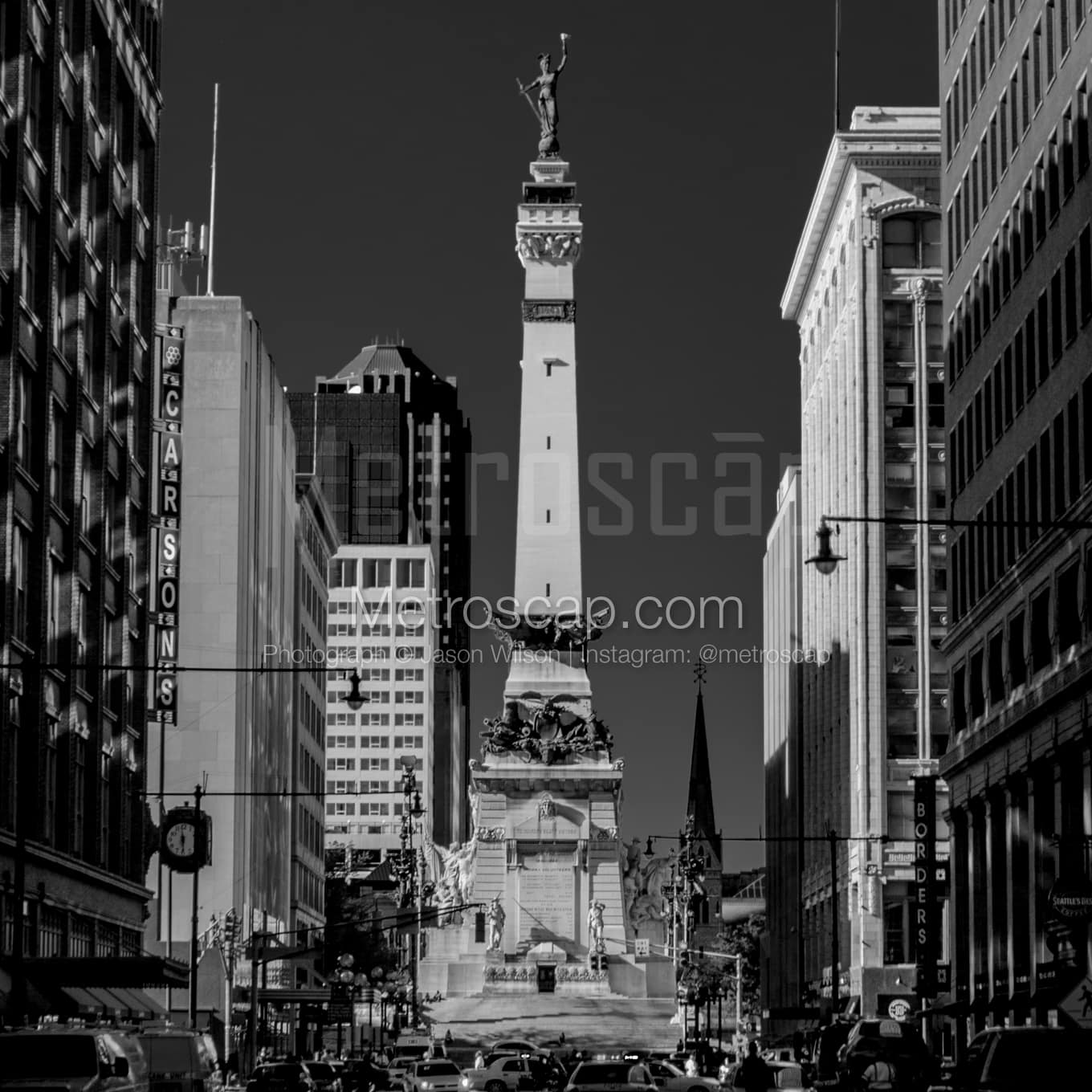 Indianapolis Black & White Landscape Photography