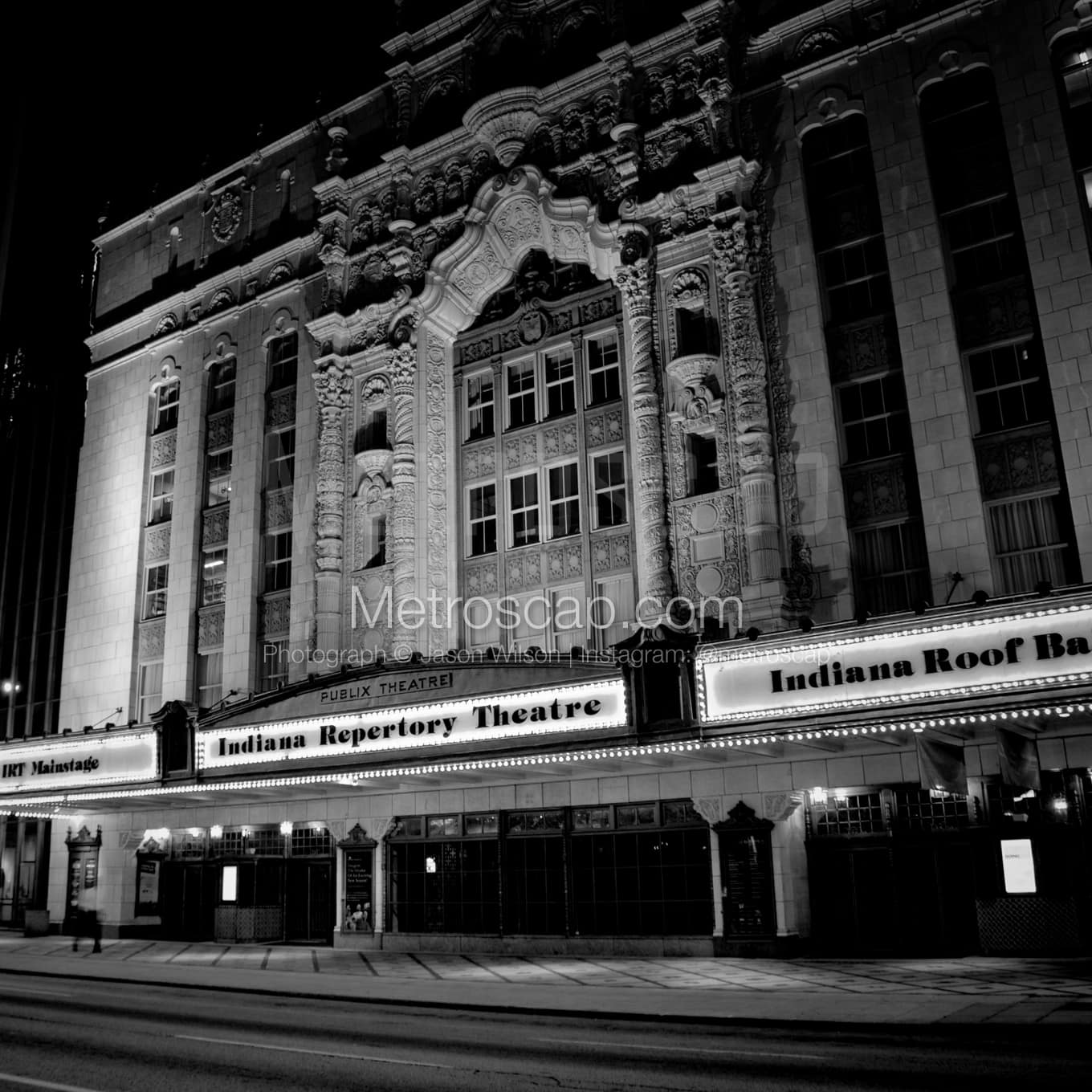 Indianapolis Black & White Landscape Photography