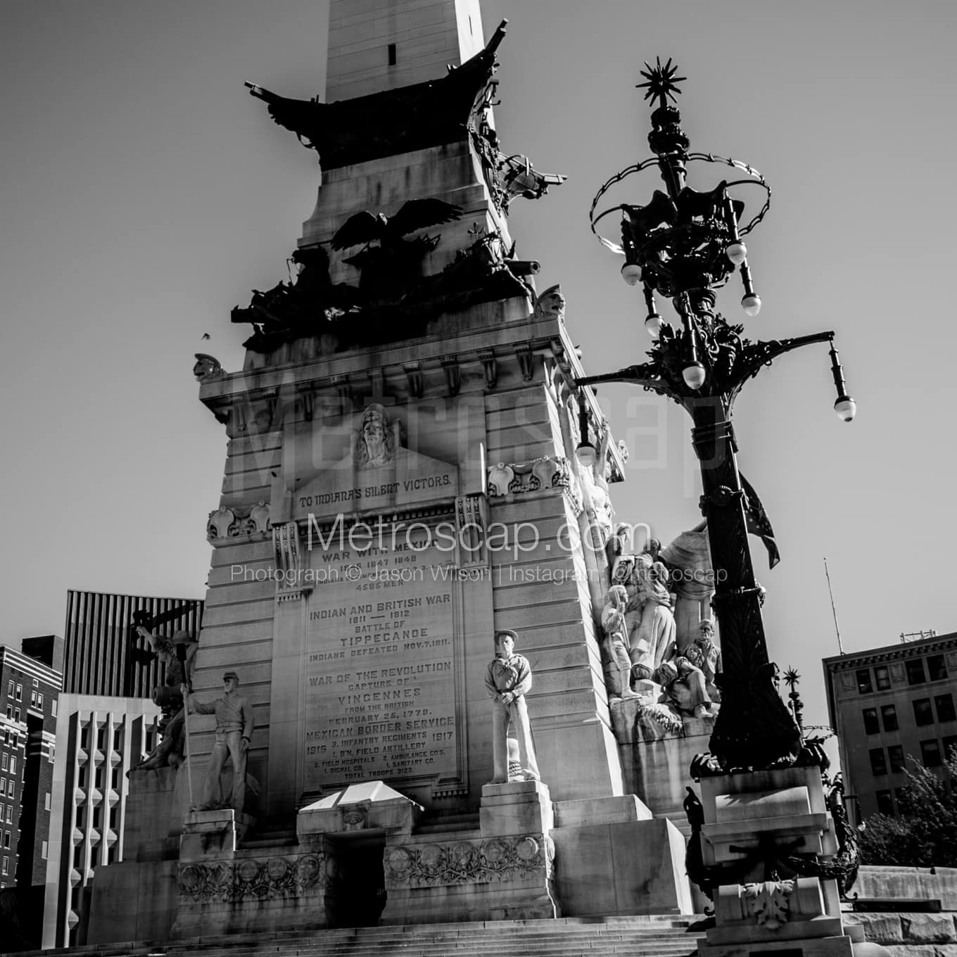 Indianapolis Black & White Landscape Photography